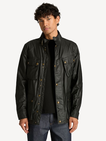 Black Fieldmaster 100% Cotton Jacket (F95717) | £495