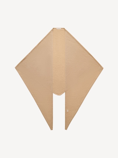 Natural Dorothea Wrap Scarf (F96485) | £190
