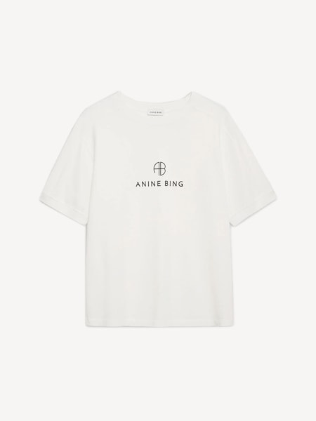Cream Jaylin Monogram T-Shirt (F96633) | £105