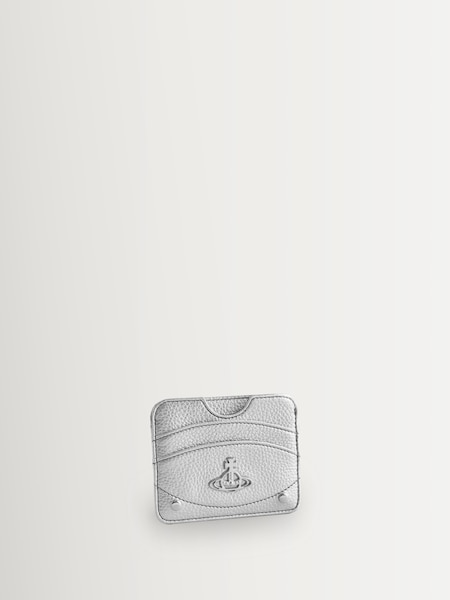 Silver Half Moon Card Holder (F99427) | £100