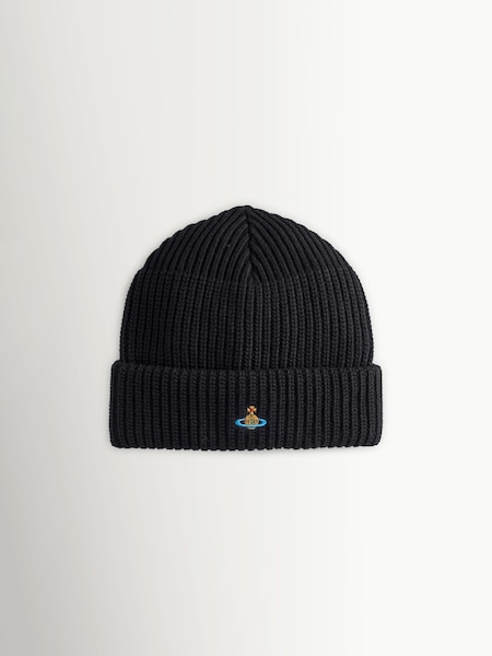 Black Sporty Beanie Hat (F99448) | £125