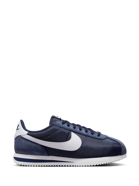 Navy Cortez Trainers (G00227) | £80