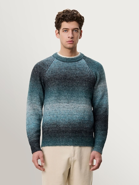 Green - Regular Gradient Roundneck Jumper