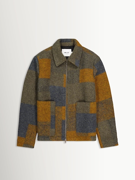 Brown - Regular Gael Wool Jacket