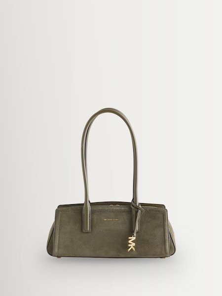 Green - Laila East West Shoulder Tote Bag