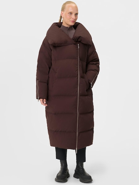 Brown Nimbus CloudWeight Longline Puffer Coat (G51809) | £355