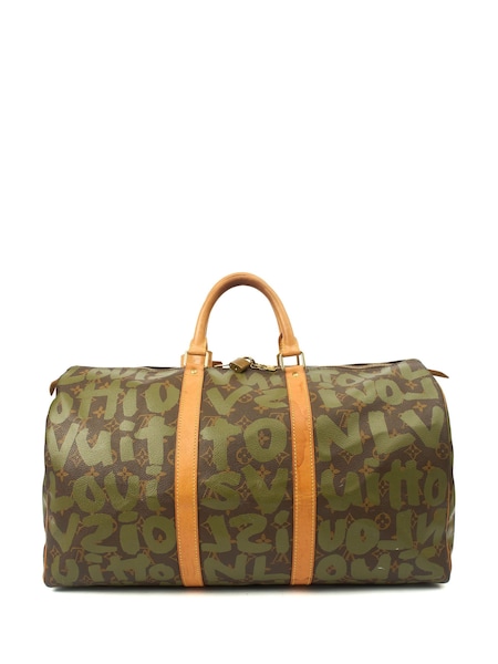 Louis Green Vuitton Monogram Keepall 50 Top Handle Bag (G55310) | £2,995