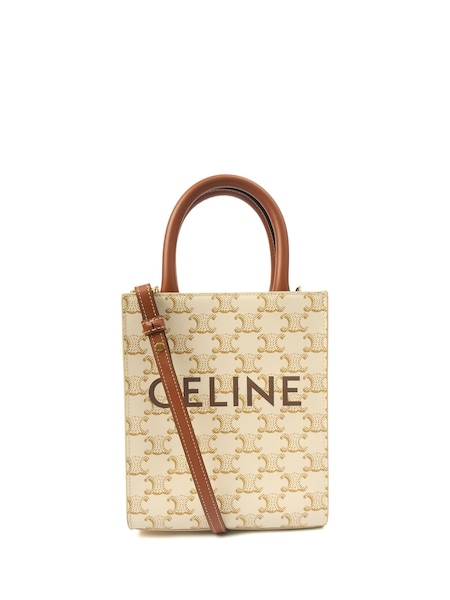 Celine Natural Vertical Cabas Cross-Body Tote (G65392) | £695