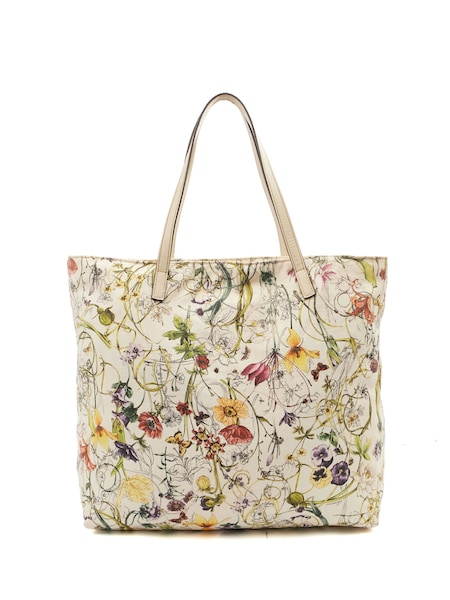 Gucci Floral White Tote (G65409) | £425
