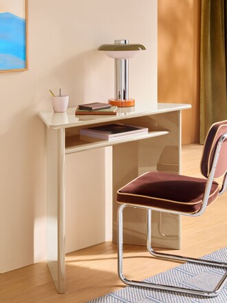 MADE.COM Ecru White Ingrid Console Table