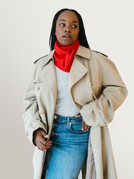 Merino Triangle Scarf (G96000) | £45