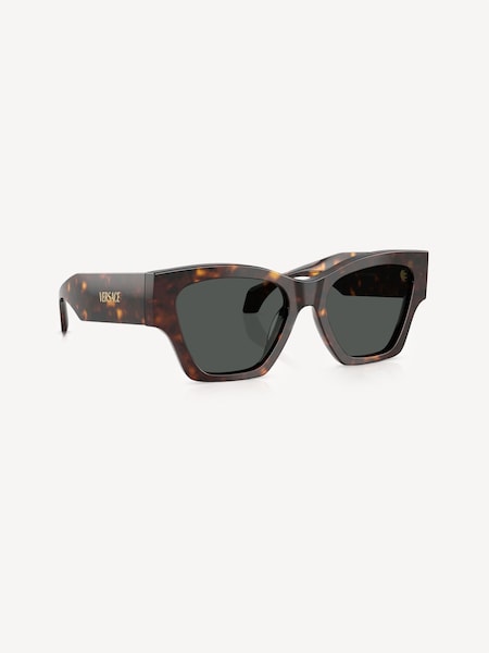 Brown Ve4492u Square Sunglasses (H11715) | £215