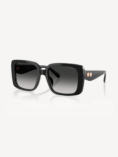 Black Square Sunglasses (H12254) | £149
