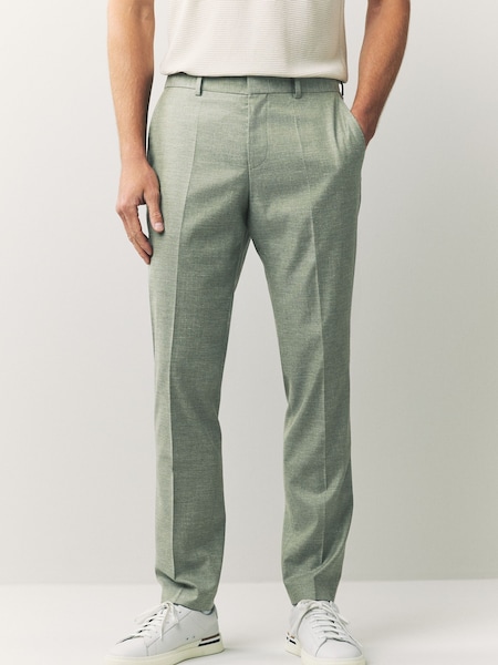 Green Slim Fit Suit Trousers (H12522) | £189