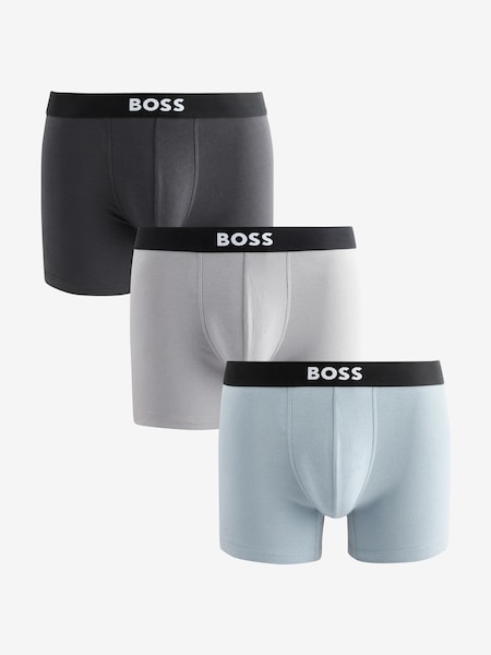 Black Dark One Logo Boxers 3 Pack (H12581) | £45