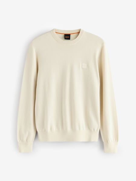 Yellow Kanovano Crew Neck Logo Jumper (H12596) | £119