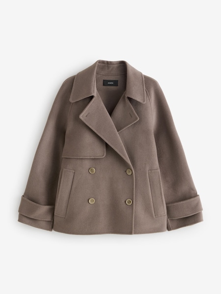 Brown Marne Double Face Cashmere Coat (H13043) | £1,095