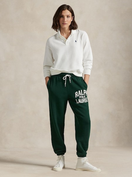 Green Knit Joggers (H13092) | £165