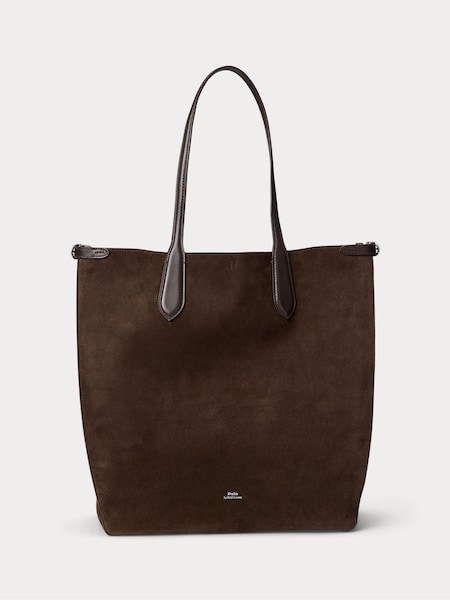 Brown Large Big Pony Raffia Tote (H13093) | £745