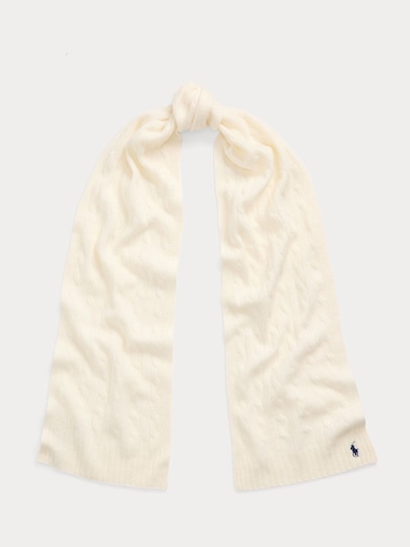 Cream Scarf (H13095) | £145