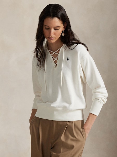 White Knit Sweatshirt (H13117) | £175