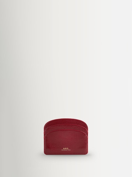 Red Half-Moon Card Holder (H13458) | £128
