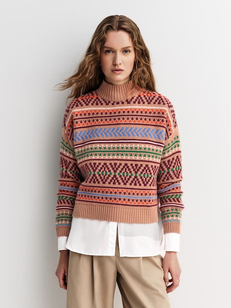 Brown FESTOSO Sweater Tank Top (H14205) | £265