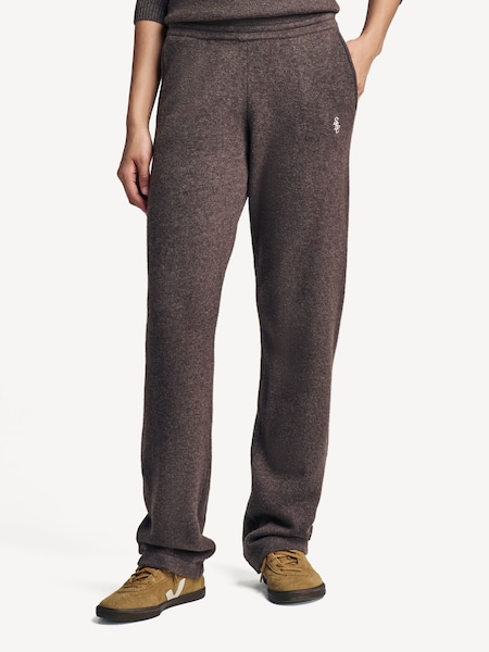 Brown Cashmere Joggers (H15124) | £310