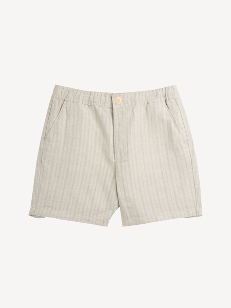 Cream Osborne Drawstring Brenner Shorts (H15408) | £160