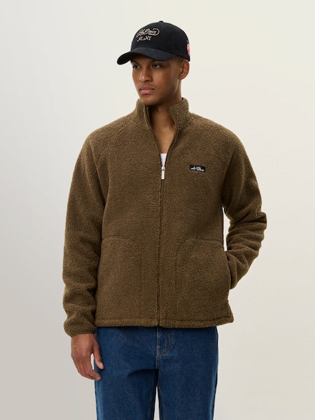 Brown Creed Teddy Jacket (H16967) | £180