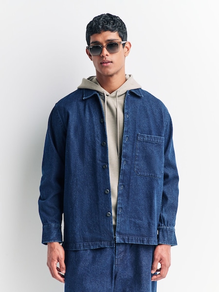 Blue Fatigue Shirt (H19022) | £125