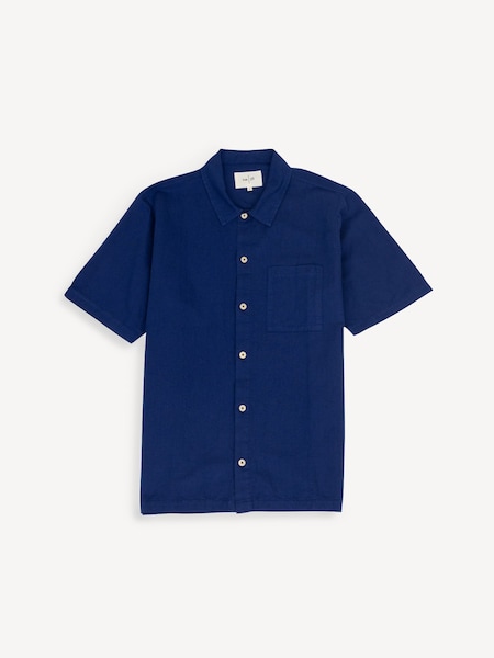 Blue Relaxed Fit Gabe Shirt (H19826) | £125