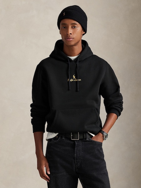 Black Gold Logo Hoodie (H21692) | £205