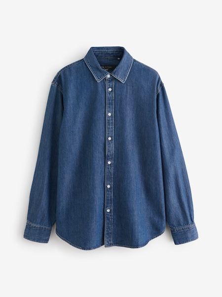 Blue Denim Finch Shirt (H24991) | £255
