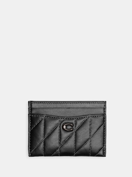 Black Quilted Card Case (H26042) | £95