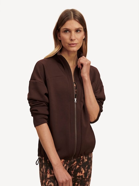 Brown Tayah Zip Through Midlayer Jacket (H35515) | £105