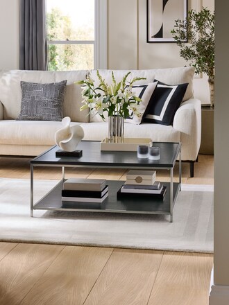 Sosandar Black Oak Seville Coffee Table