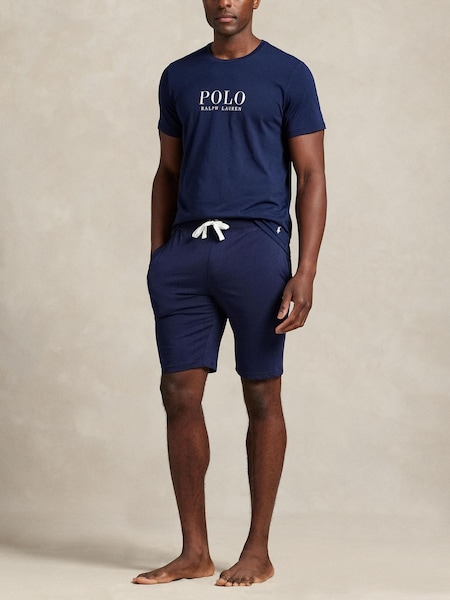 Blue Large Logo Crew Neck T-Shirt (H36740) | £70