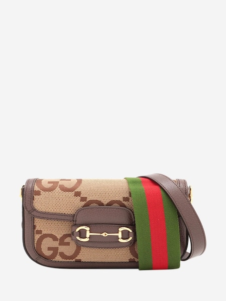 Gucci Brown Horsebit 1955 Shoulder Bag (H48710) | £2,400