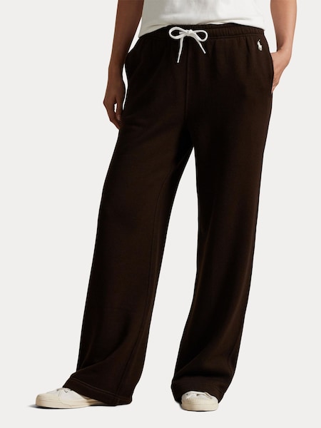 Brown Knit-Open Bottom Trousers (H56504) | £165