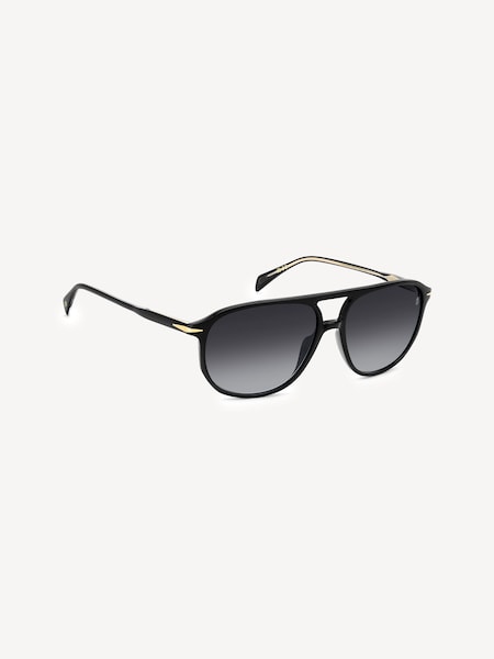 Rectangular Black Sunglasses (H59015) | £159