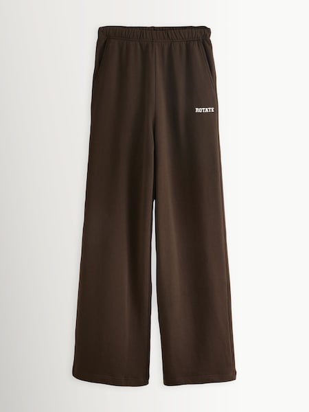 Brown Heavy Straight Joggers (H64107) | £140