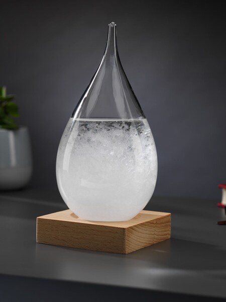 Clear Storm Glass Teardrop (H68495) | £15
