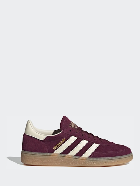 Burgundy Red Handball Spezial Trainers (H79057) | £90