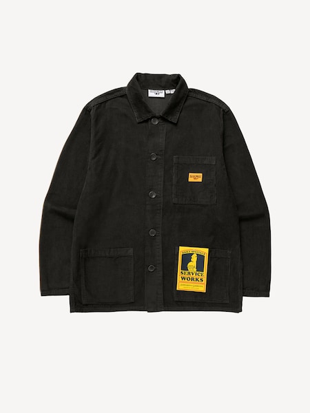 Black Corduroy Chore Jacket (H81160) | £89
