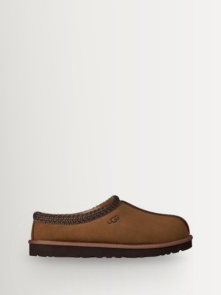 Brown - Regular Tasman Ii Nubuck Slippers