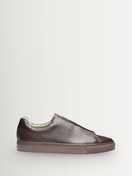 Brown - Regular Softie Grain Trainers