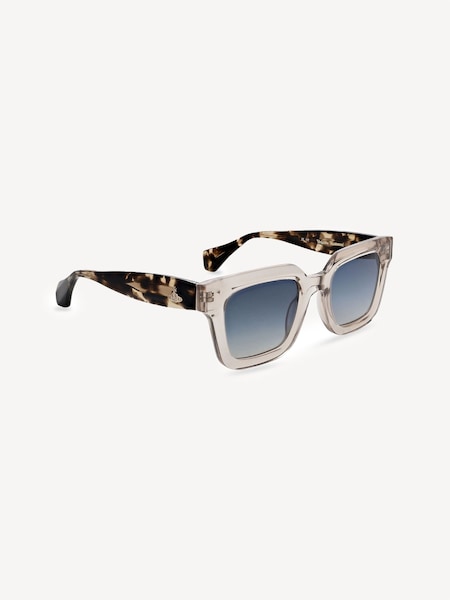 Brown Vivienne Westwood Cary VW5026 Sunglasses (M90690) | £225