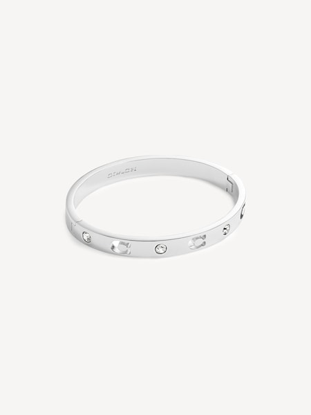 Signature Stone Bangle Bracelet (N44540) | £95