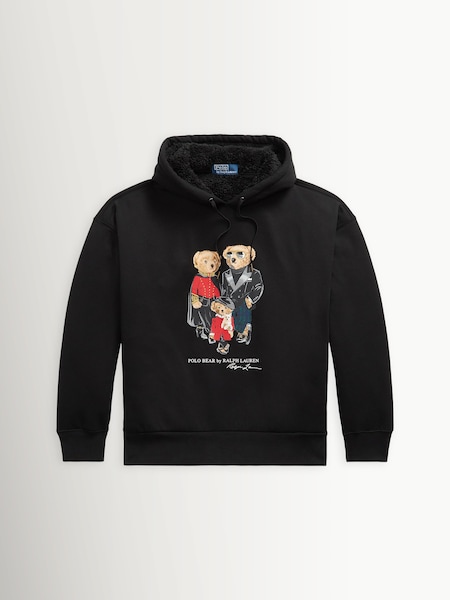 Black - Regular Seasonal Bear Hoodie